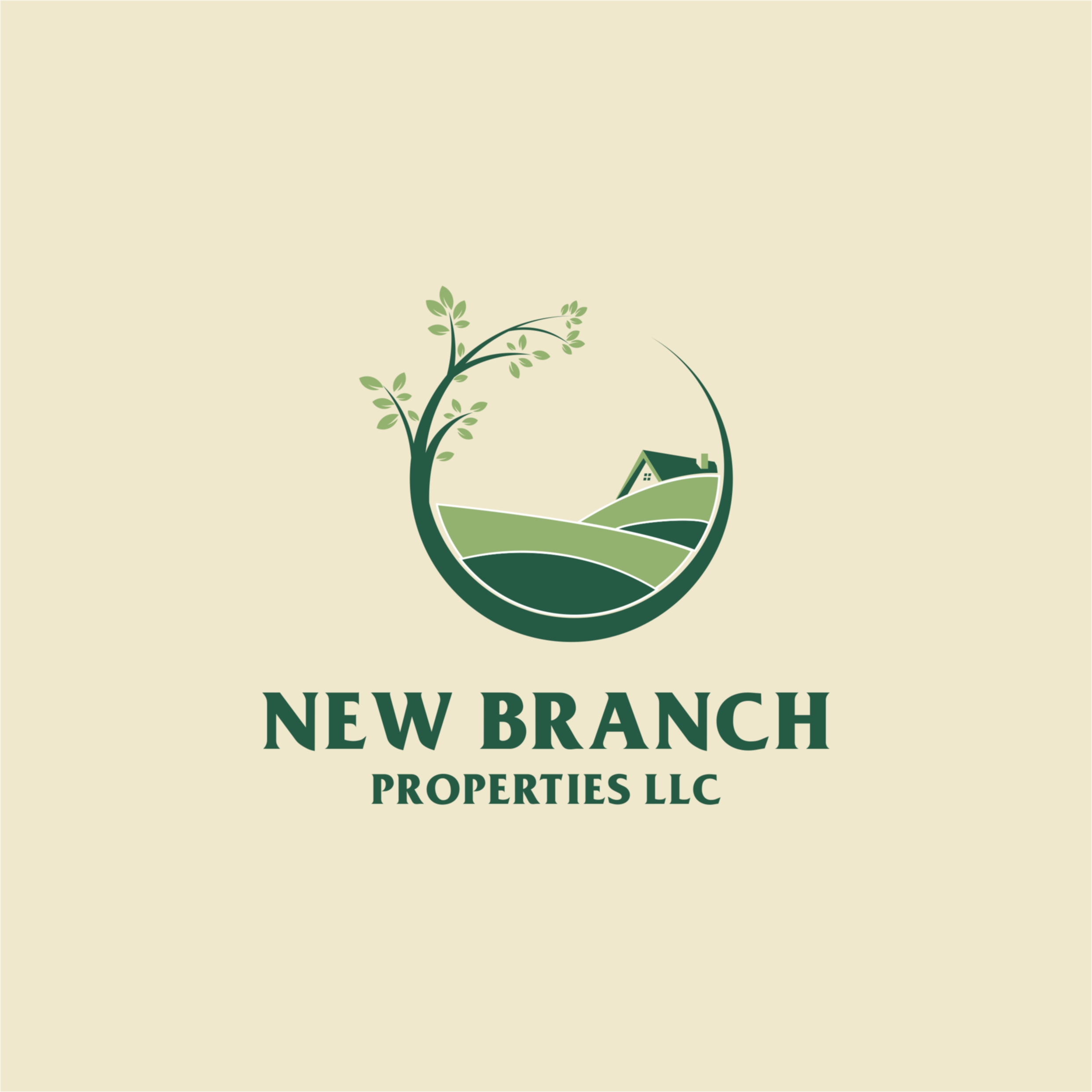 Logo Design entry 2215246 submitted by R1VAN2 to the Logo Design for New Branch Properties LLC run by Wensign