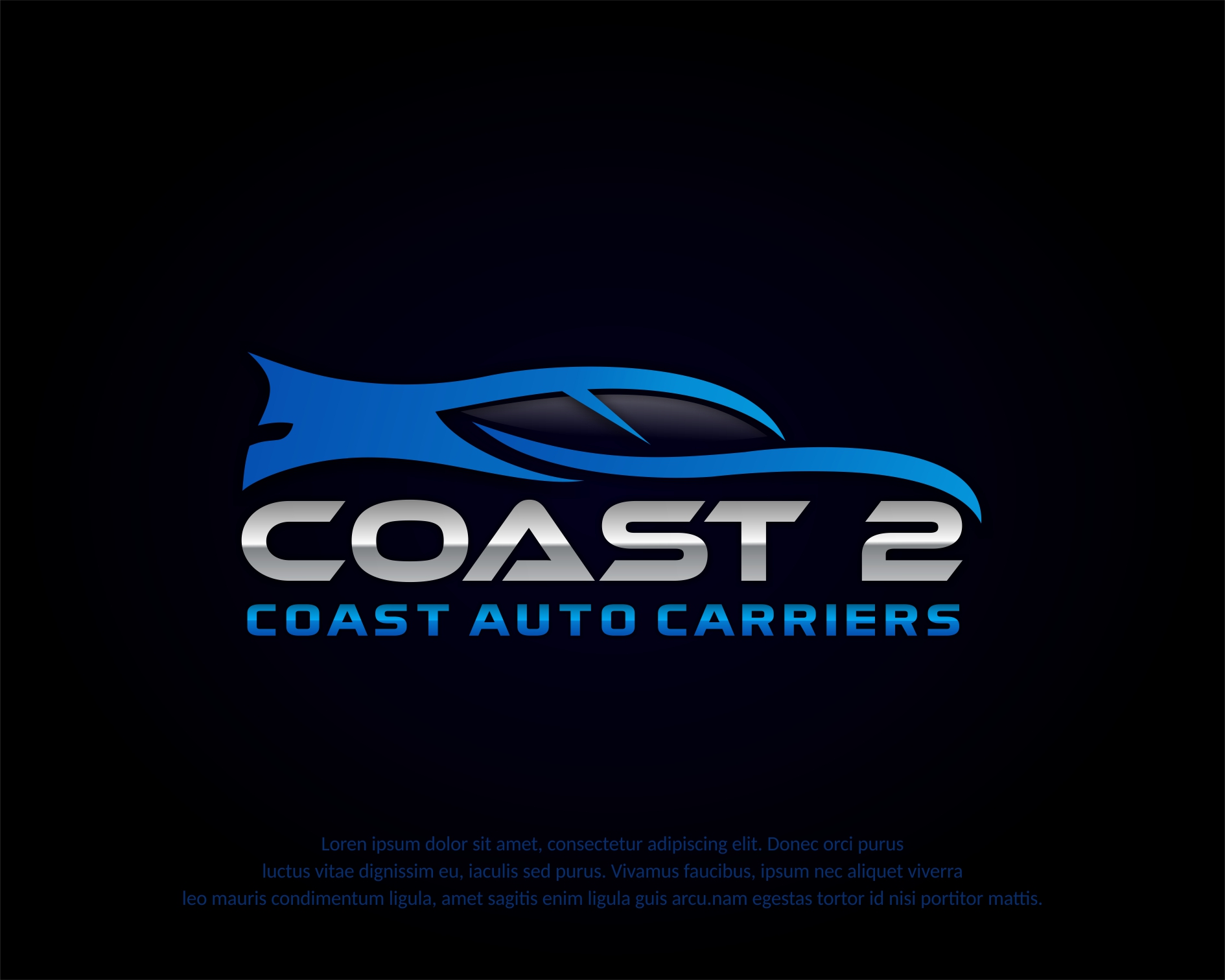 Logo Design entry 2216972 submitted by faizenia19 to the Logo Design for Coast 2 Coast Auto Carriers  run by C2Cautocarry 