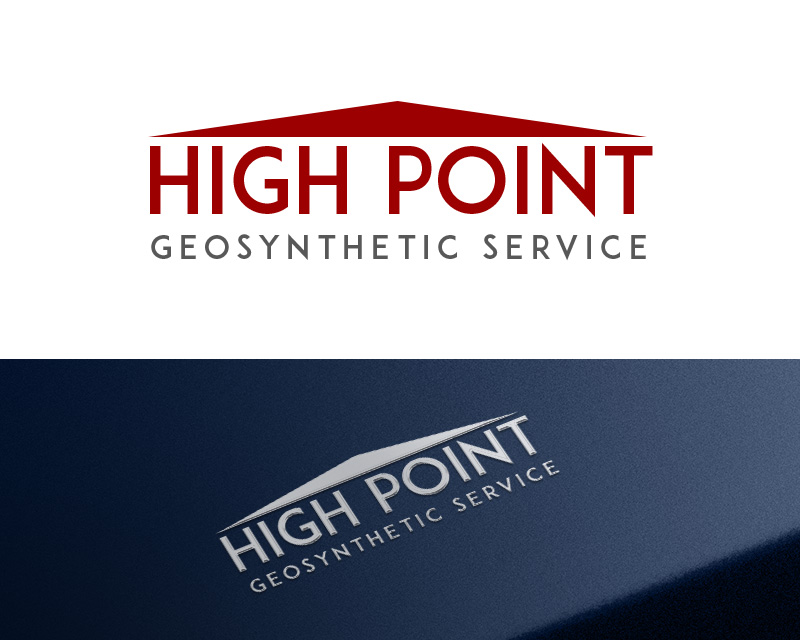 Logo Design entry 2217141 submitted by Sandymanme to the Logo Design for HIGH POINT GEOSYNTHETIC SERVICE run by Jaro1234