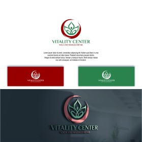 Logo Design Entry 2217441 submitted by Javier Studio to the contest for Vitality Center run by trava.k.faust@gmail.com