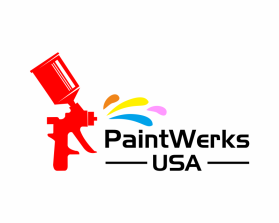 Logo Design entry 2210393 submitted by rofiiqx to the Logo Design for PaintWerks USA run by PaintwerksUSA
