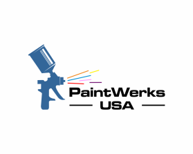 Logo Design entry 2210394 submitted by reborn1995 to the Logo Design for PaintWerks USA run by PaintwerksUSA