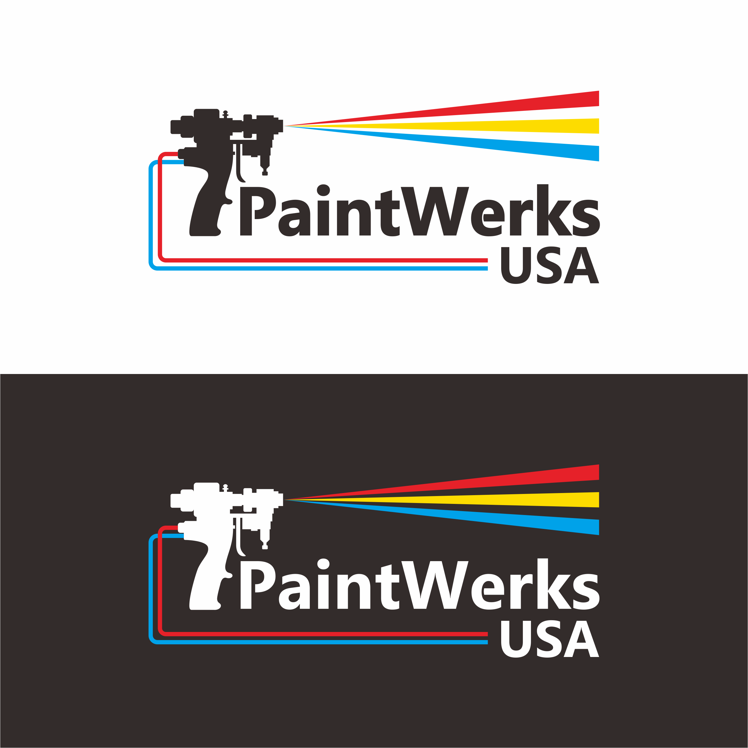 Logo Design entry 2210414 submitted by Abhafidz to the Logo Design for PaintWerks USA run by PaintwerksUSA