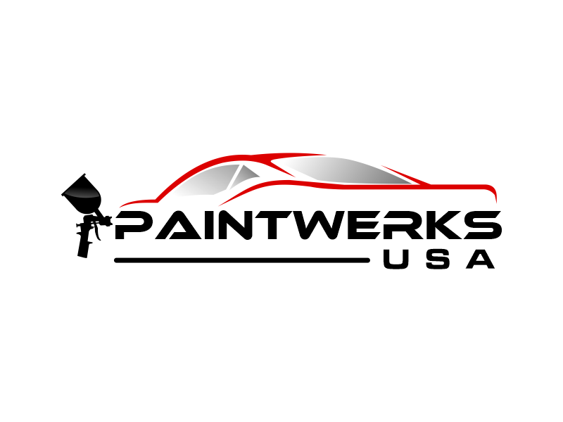 Logo Design entry 2210538 submitted by DreamLogo to the Logo Design for PaintWerks USA run by PaintwerksUSA