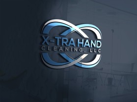 Logo Design entry 2219114 submitted by klflie99 to the Logo Design for X-Tra Hand Cleaning, LLC run by Cwuerz1