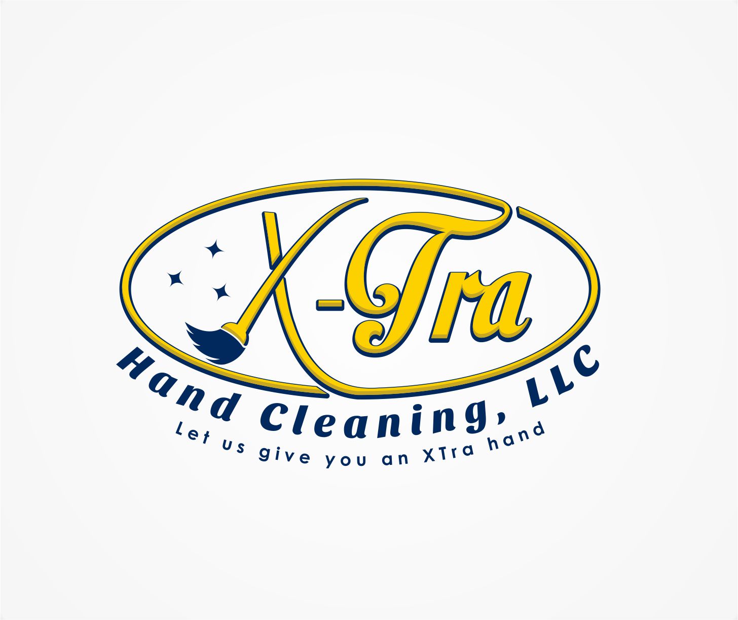 Logo Design entry 2219153 submitted by wongsanus to the Logo Design for X-Tra Hand Cleaning, LLC run by Cwuerz1