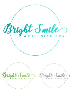 Logo Design Entry 2222817 submitted by RAMG to the contest for BrightSmile Whitening Spa run by dnydegger