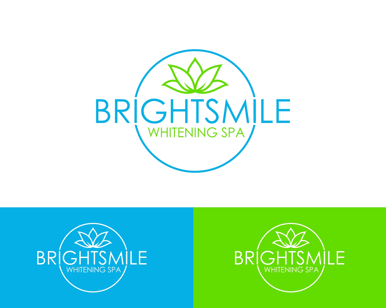 Logo Design entry 2222990 submitted by Grafixdesain to the Logo Design for BrightSmile Whitening Spa run by dnydegger
