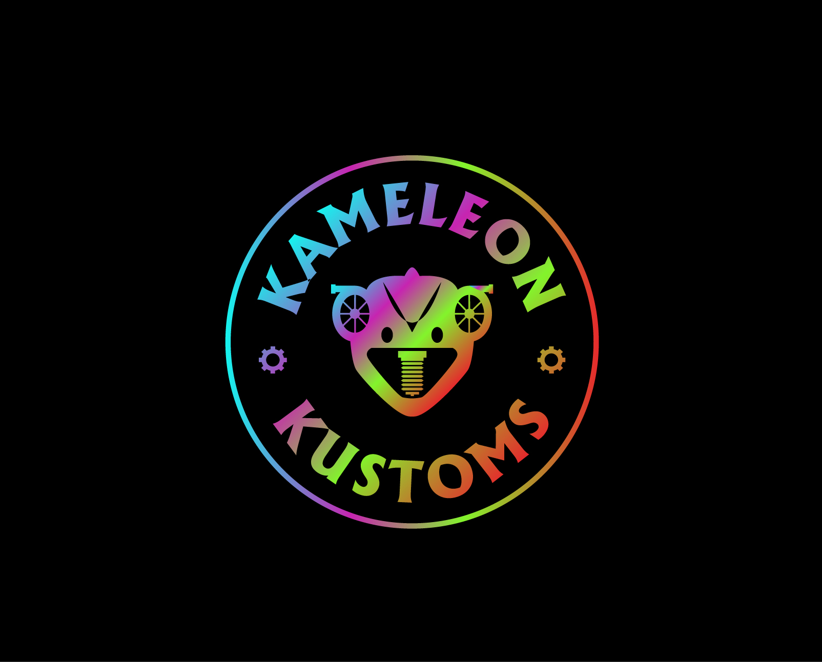 Logo Design entry 2223636 submitted by artlook to the Logo Design for Kameleon Kustoms run by KameleonKustoms