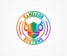 Logo Design entry 2223653 submitted by redburris to the Logo Design for Kameleon Kustoms run by KameleonKustoms