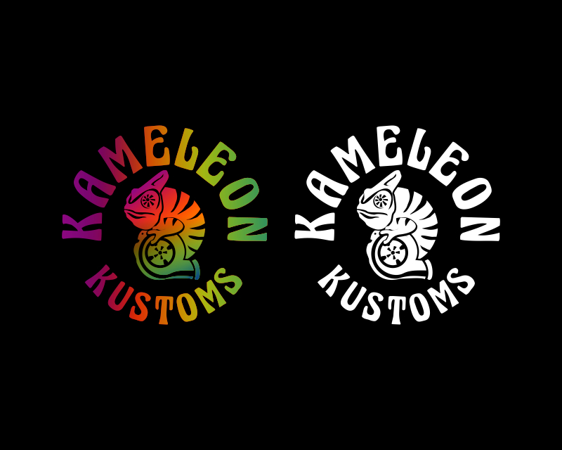 Logo Design entry 2223654 submitted by Armchtrm to the Logo Design for Kameleon Kustoms run by KameleonKustoms