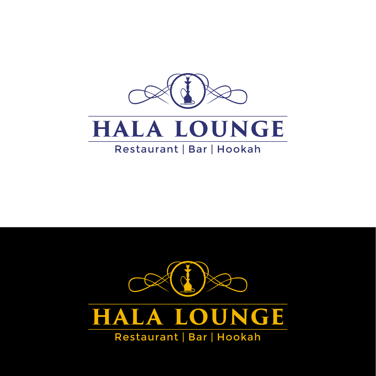 Logo Design entry 2223989 submitted by nduls to the Logo Design for Hala Lounge run by GSAVOURY1