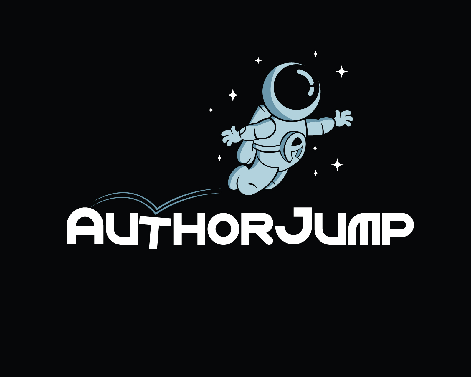 Logo Design entry 2224270 submitted by artlook to the Logo Design for "AuthorJump" or "authorjump" or "AUTHORJUMP" run by jaysallgood