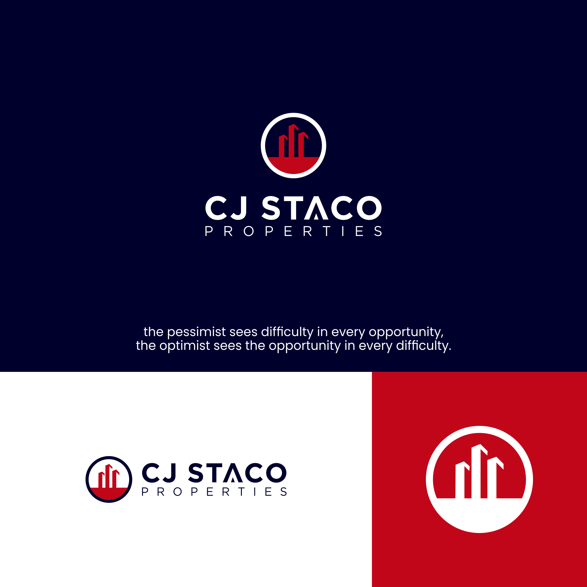 Logo Design entry 2226913 submitted by revano to the Logo Design for CJ STACO PROPERTIES  run by jasonlamotte