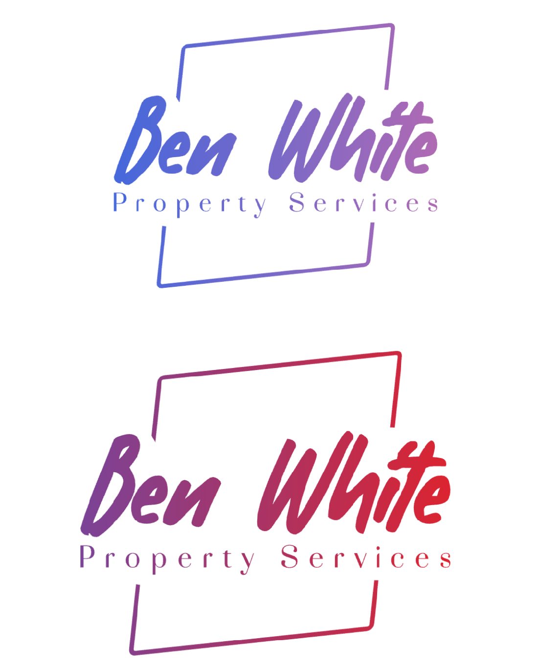 Logo Design entry 2227084 submitted by Adiart to the Logo Design for Ben White Property Services  run by benwhitepropertyservices