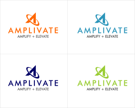 Logo Design Entry 2227746 submitted by kaify to the contest for Amplivate run by mjneil-hw
