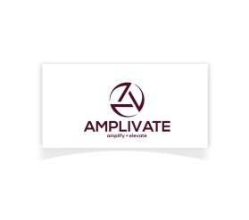 Logo Design entry 2227834 submitted by MuhammadR to the Logo Design for Amplivate run by mjneil-hw
