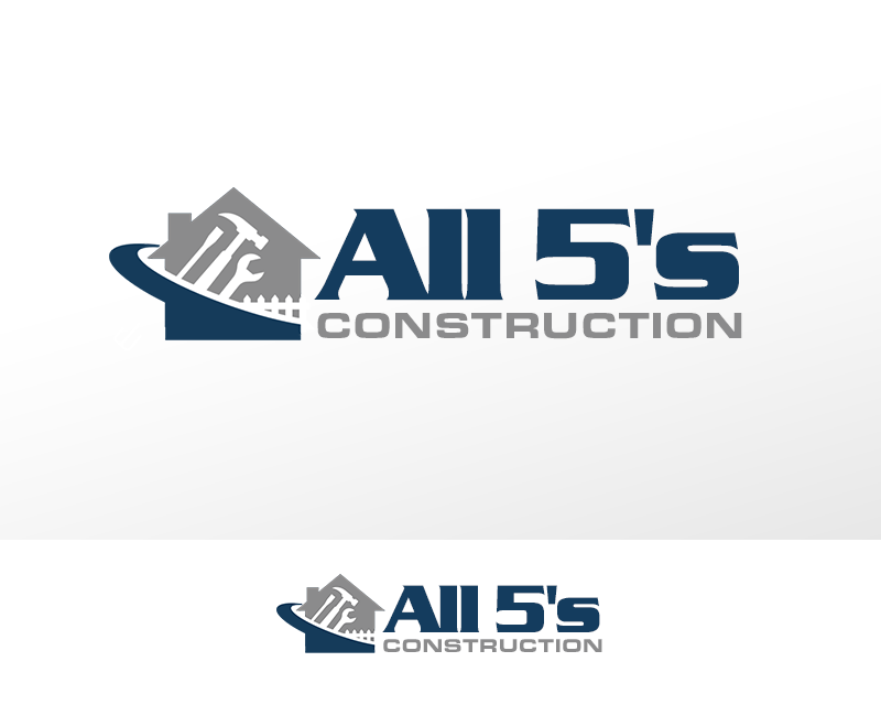 Logo Design Entry 2234533 submitted by ChampenG to the contest for All 5's Construction run by cbrooks@pentabldggroup.com