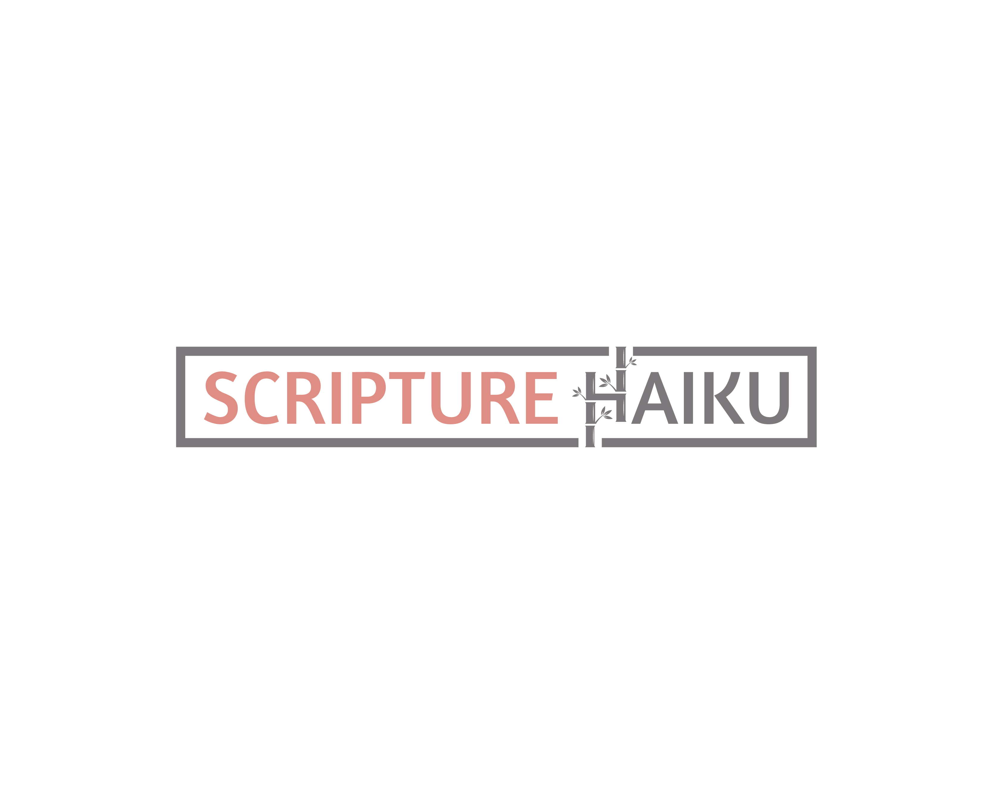 Logo Design Entry 2247953 submitted by gilangwepe to the contest for Scripture Haiku run by srbentley