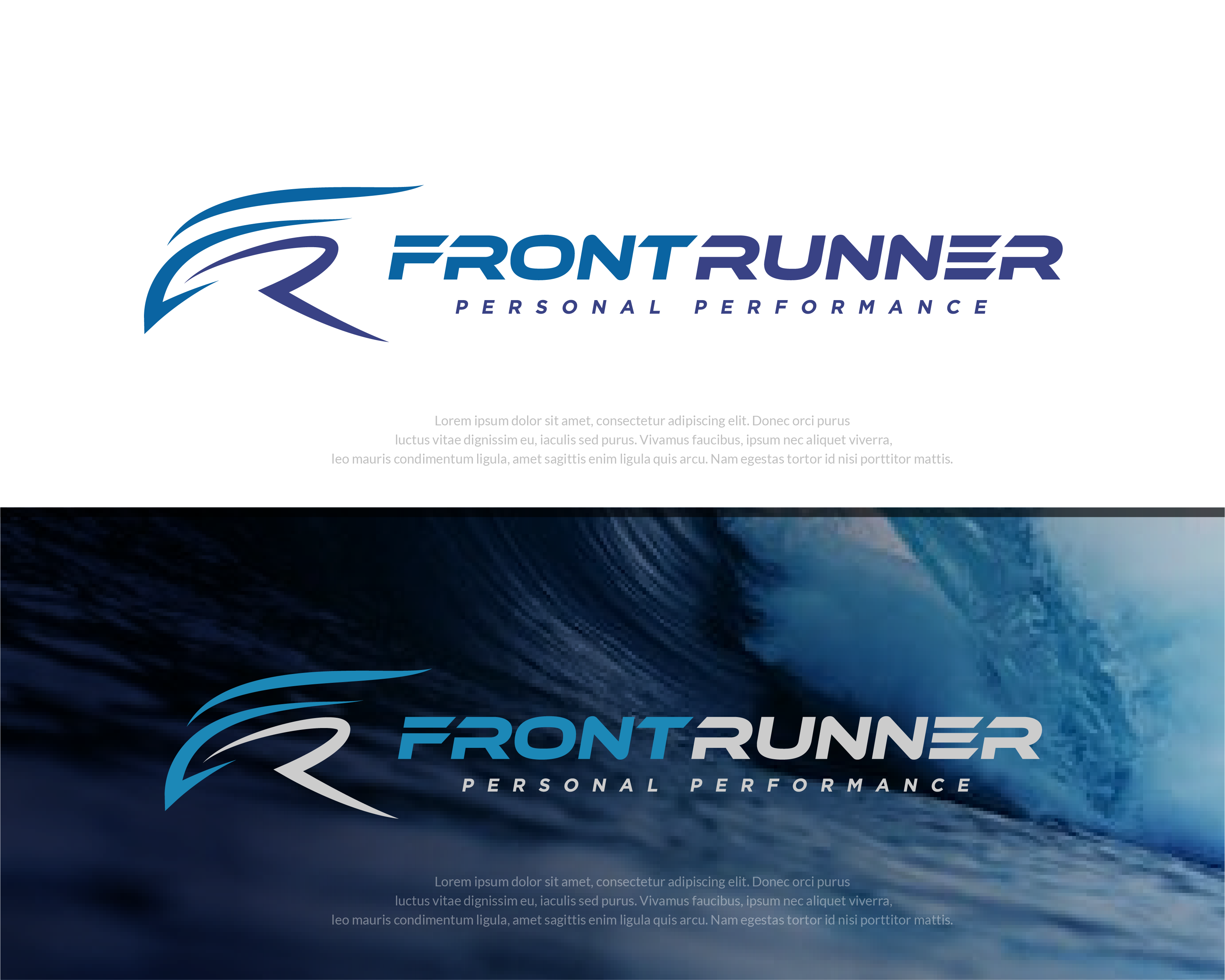 Logo Design entry 2268275 submitted by dhanny09 to the Logo Design for FrontRunner run by Frontrunner2021