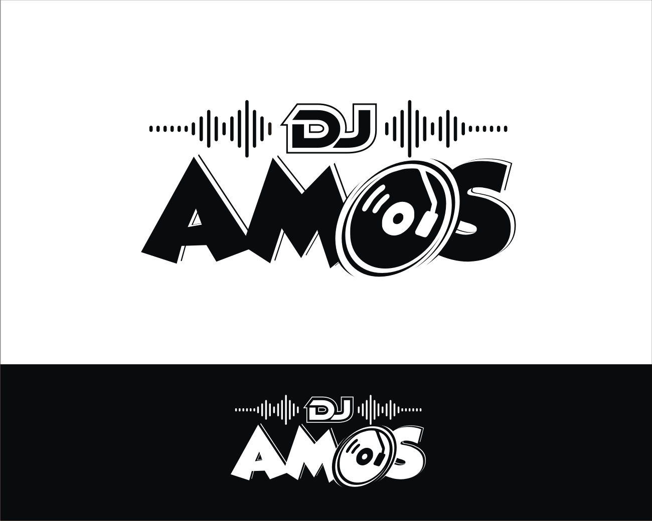 Logo Design Entry 2304115 submitted by kembarloro to the contest for DJ Amos run by amosbeiler