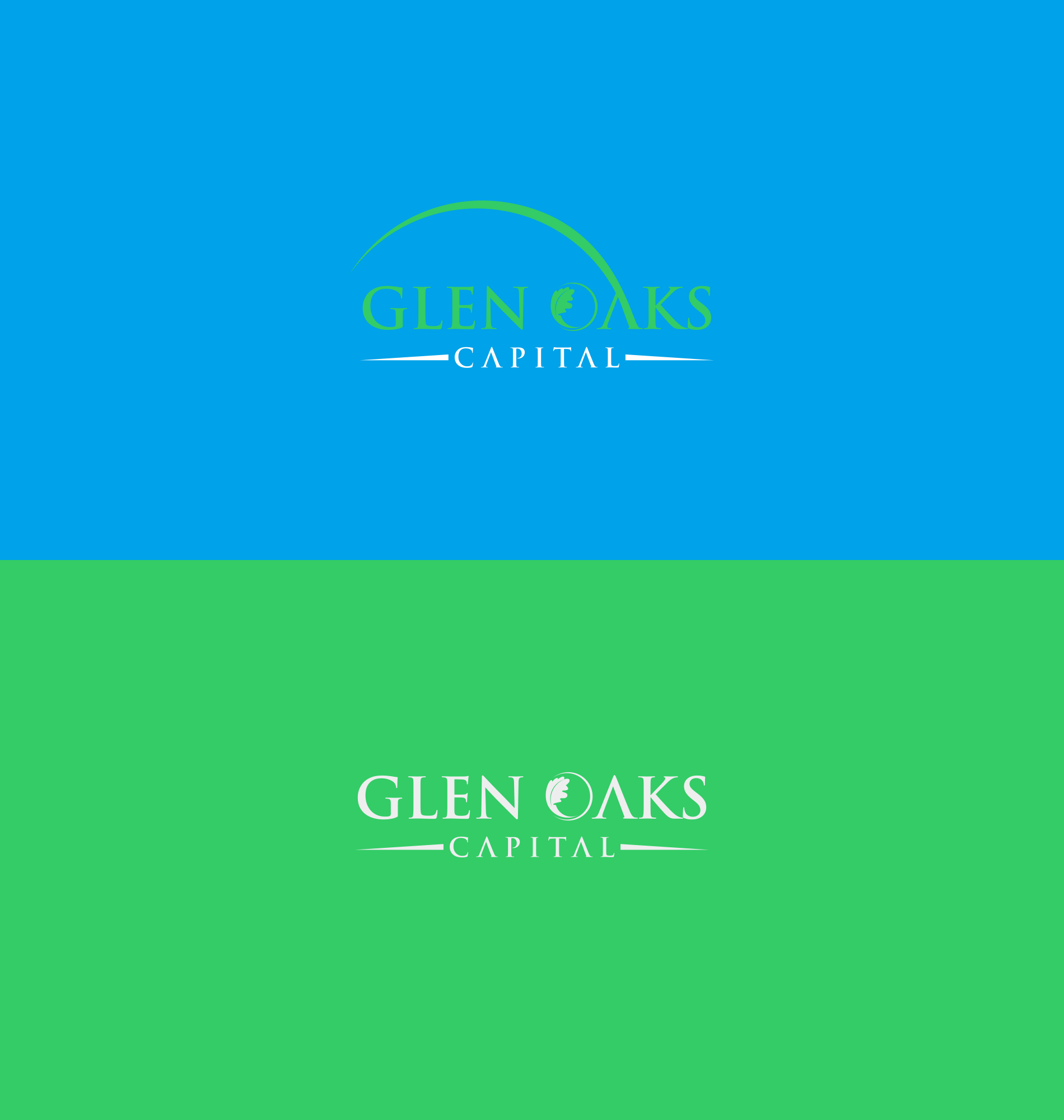 Logo Design Entry 2321531 submitted by fasthand123 to the contest for Glen Oaks Capital run by powersj99