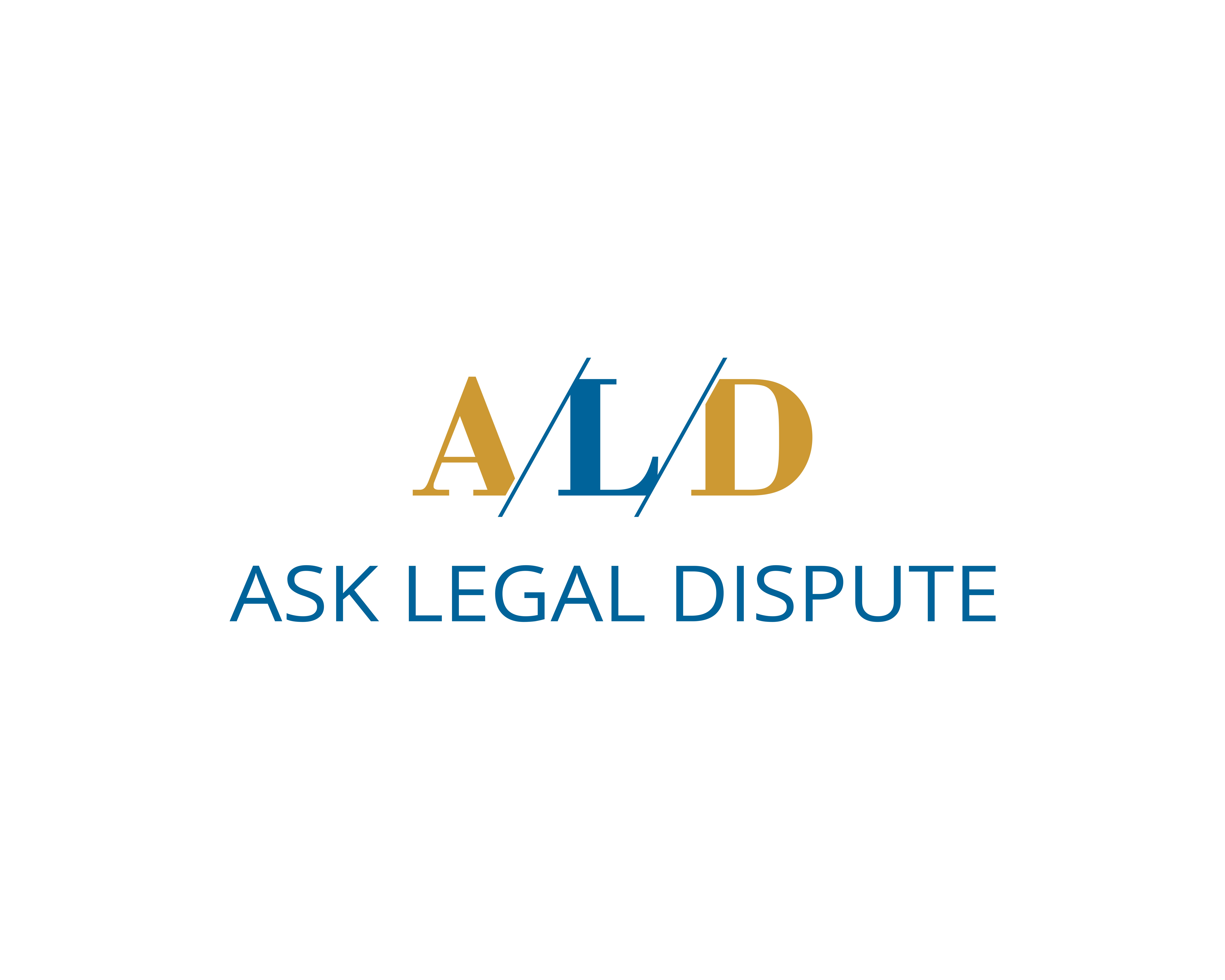 Logo Design Entry 2326408 submitted by Di-sign to the contest for Ask Legal Dispute run by robynranke