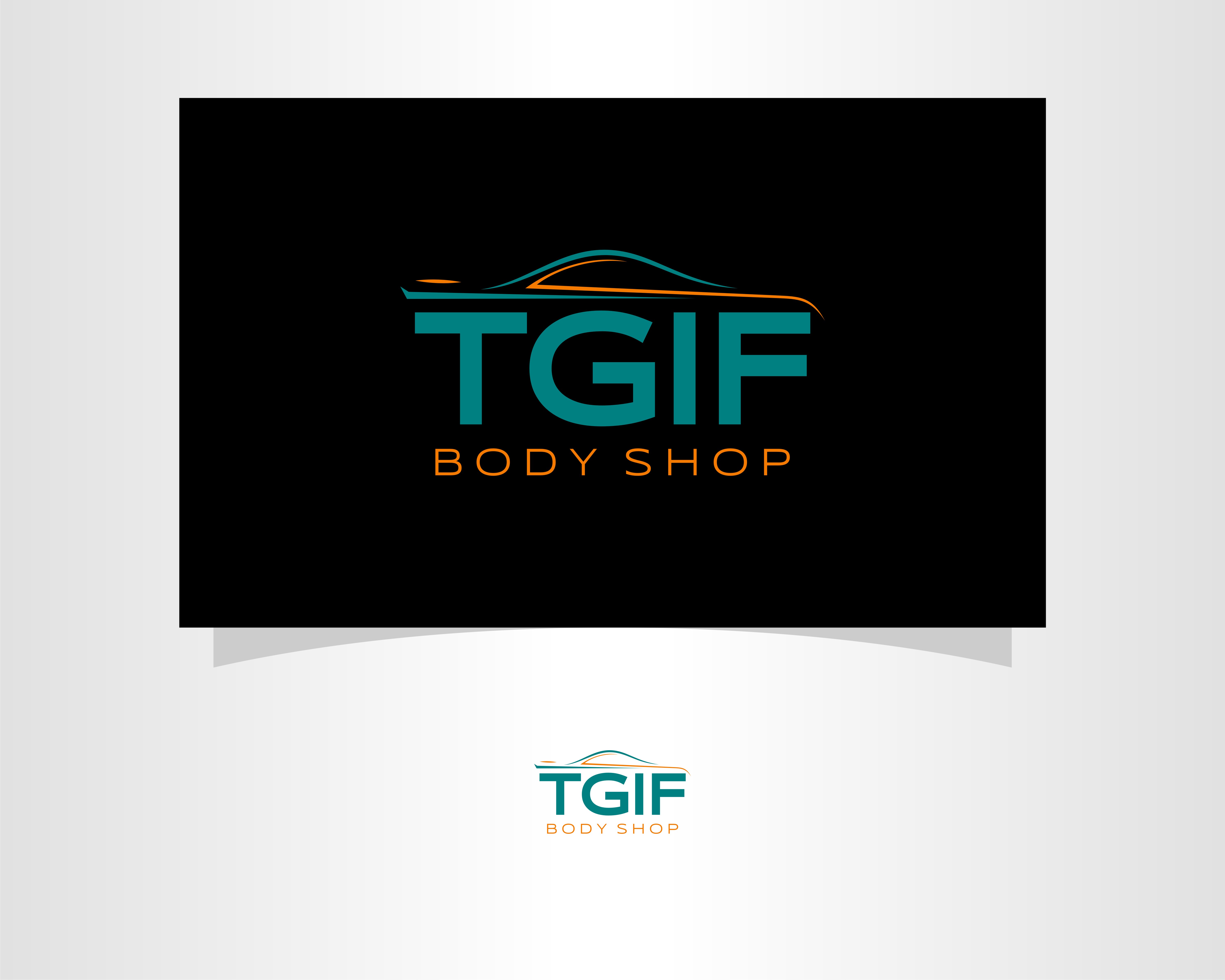 Logo Design Entry 2329103 submitted by Di-sign to the contest for TGIF Body Shop run by Curious1!