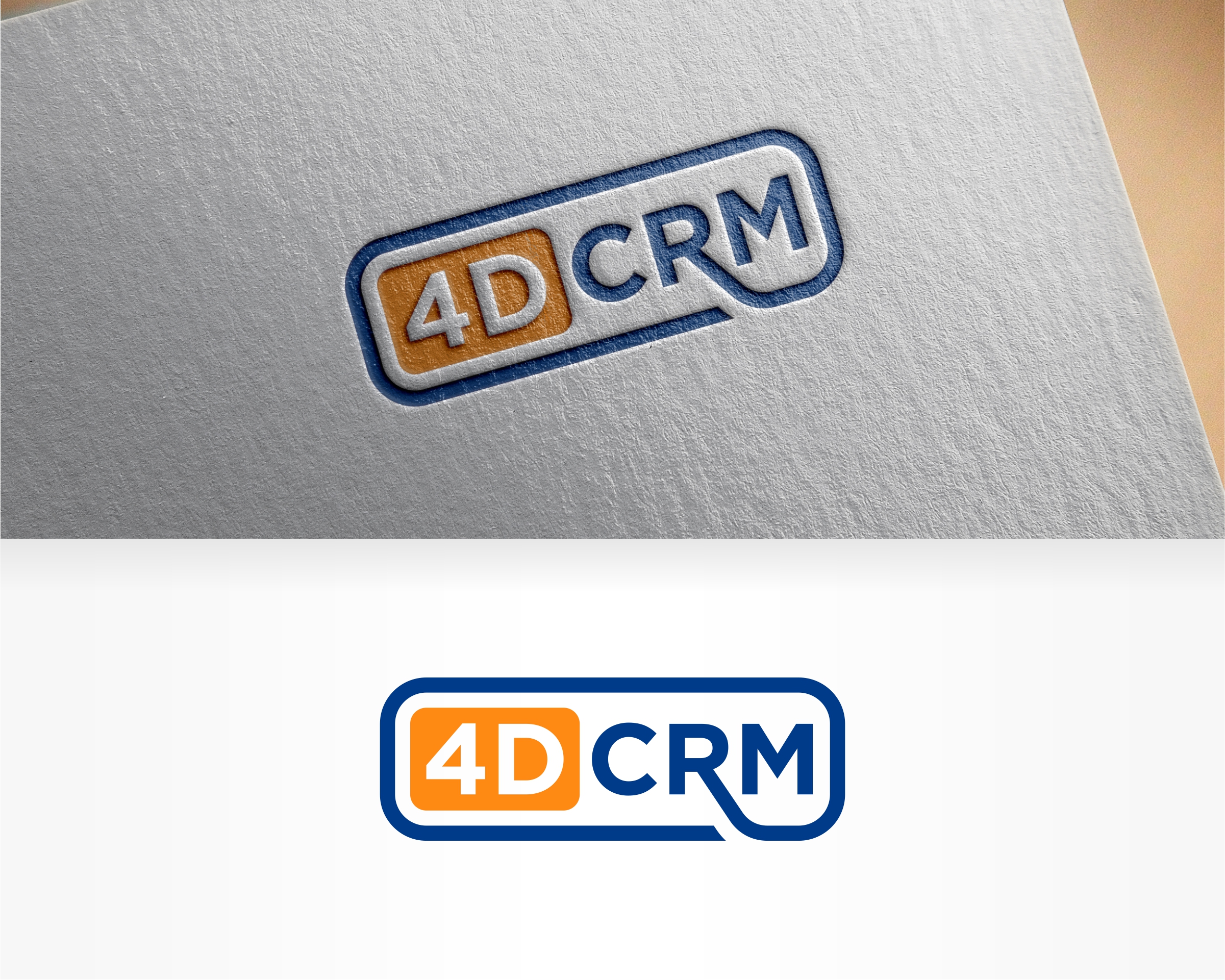 Logo Design entry 2331196 submitted by Armoza10 to the Logo Design for 4DCRM run by busofttech