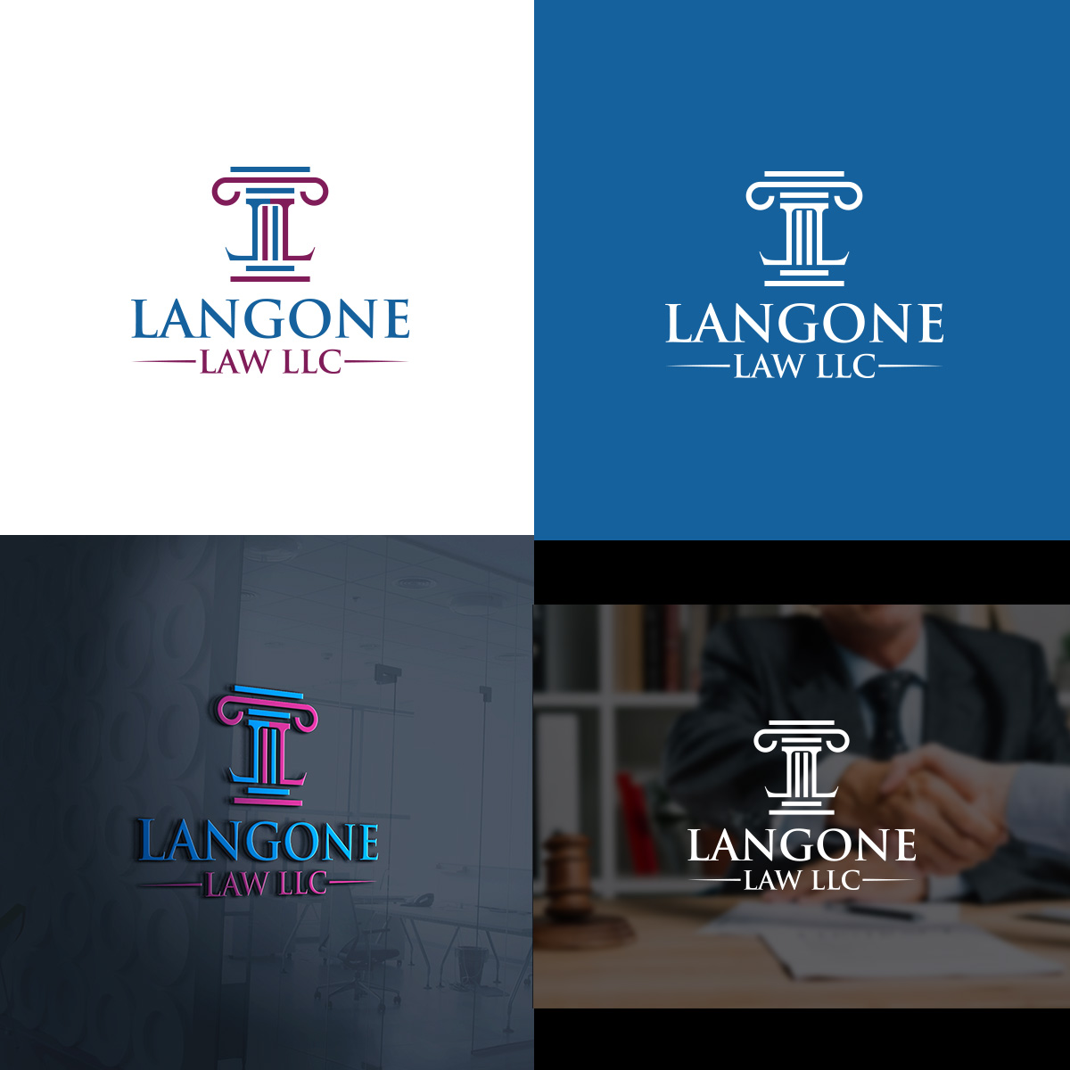 Logo Design Entry 2336295 submitted by Susanta Designer  to the contest for Langone Law LLC run by clangone