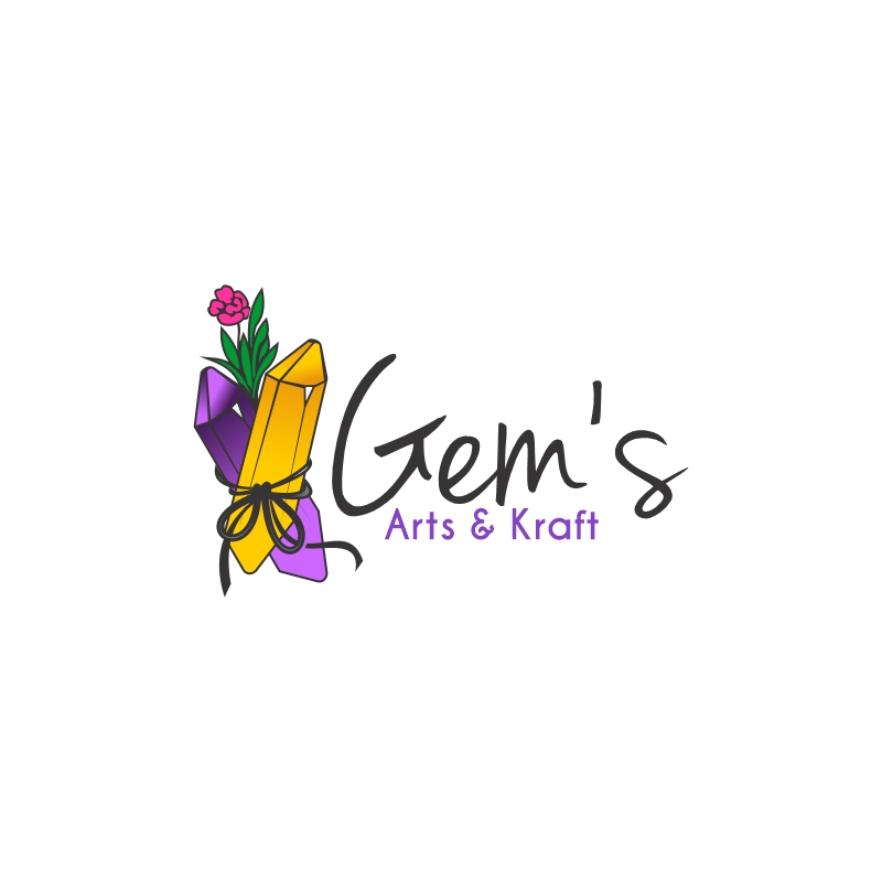 Logo Design entry 2340837 submitted by JonesNanda99 to the Logo Design for Gem's Arts & Kraft run by mekulpa