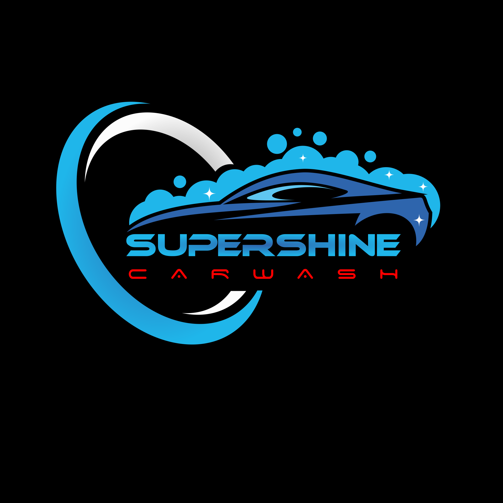 Logo Design Entry 2350669 submitted by scorpionenero to the contest for Super Shine Car Wash run by andyincali