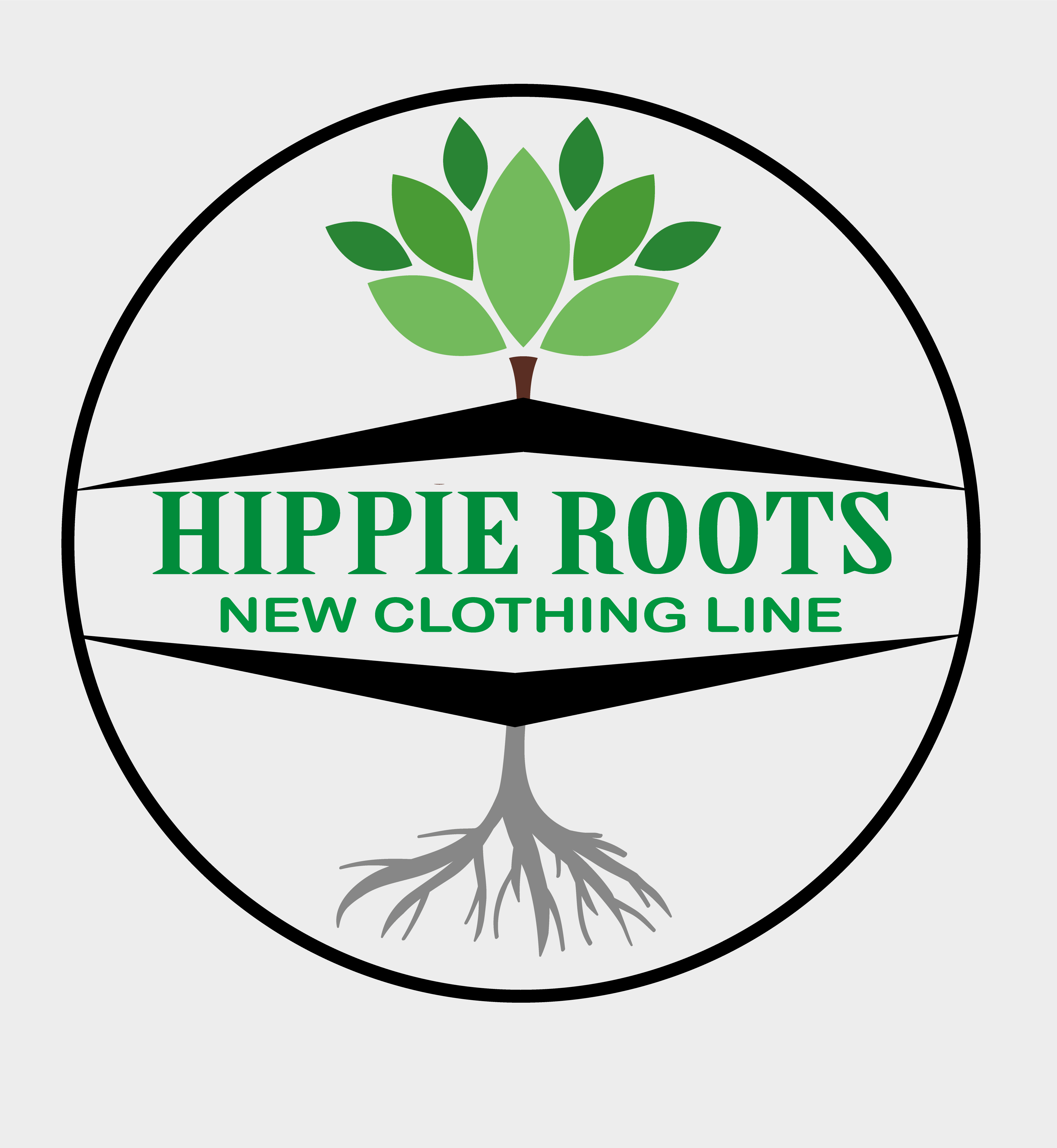 T-Shirt Design Entry 2367542 submitted by JollaArt to the contest for Hippie Roots run by Green machine 