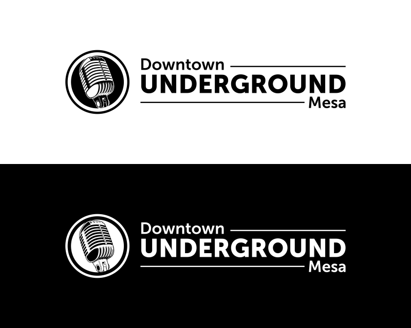 Logo Design entry 2368105 submitted by M4rukochan to the Logo Design for Downtown Underground Mesa run by bryan@arizonasolarwave.com