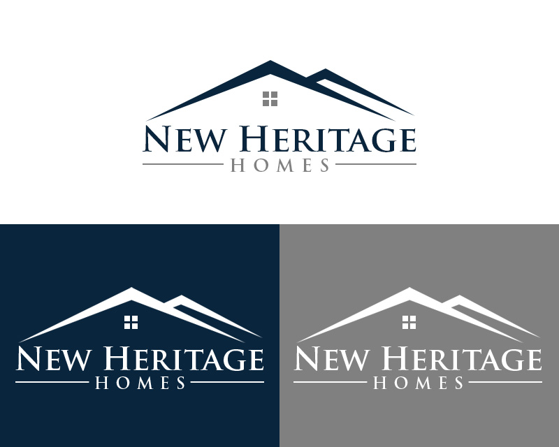 Logo Design entry 2378325 submitted by Hasibul_083 to the Logo Design for New Heritage Homes, Inc. run by Tyankovoy