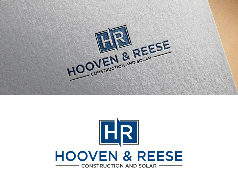 Logo Design Entry 2379922 submitted by Resiahlim to the contest for Hooven & Reese Construction and Solar  run by Davehoov