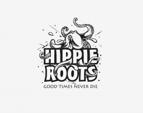 T-Shirt Design Entry 2384023 submitted by smarttaste to the contest for HIPPIE ROOTS run by Green machine 