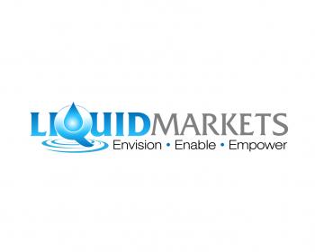 Logo Design entry 91281 submitted by Efzone2005 to the Logo Design for Liquid Markets LLC run by liquidmarkets