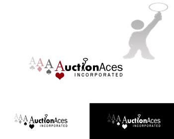 Logo Design entry 101591 submitted by logoguru to the Logo Design for Auction Aces, Inc. run by mgallehugh
