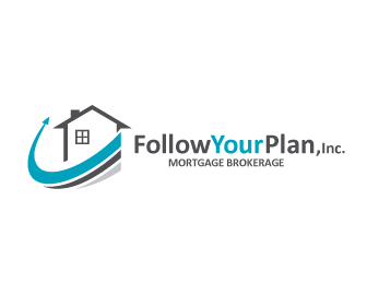 Logo Design Entry 114689 submitted by mahmur to the contest for Follow Your Plan Mortgage run by TheHStreetBand