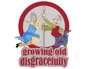 Logo Design Entry 129104 submitted by Eevee to the contest for Growing Old Disgracefully run by Growing Old