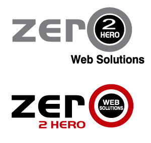Logo Design Entry 14053 submitted by naro to the contest for Zero2Hero Web Solutions run by lushboy