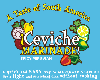 Logo Design entry 158447 submitted by Morango to the Logo Design for Ceviche Marinade, LLC run by ceviche