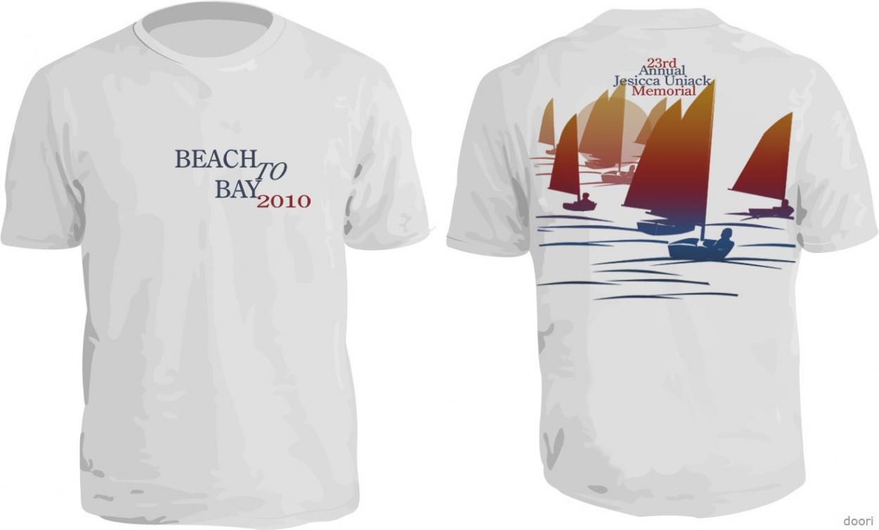 T-Shirt Design entry 159470 submitted by doori to the T-Shirt Design for Beach to Bay 2010 run by Kvanlant