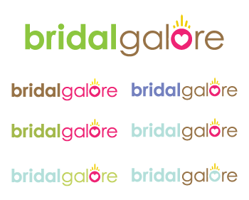 Logo Design entry 162099 submitted by Violet to the Logo Design for bridalgalore.com run by bridalgalore.com
