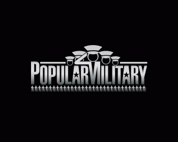 Logo Design entry 178749 submitted by cj38 to the Logo Design for PopularMilitary.com run by TOWGUNNER