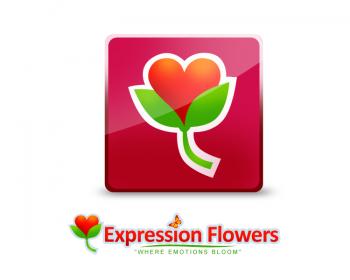 Logo Design entry 182774 submitted by werd to the Logo Design for Expression Flowers run by gurucastano