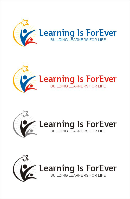 Logo Design entry 27370 submitted by mahmur to the Logo Design for Learning Is ForEver Educational Services run by life