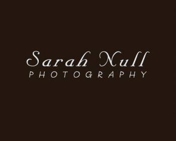 Logo Design Entry 194028 submitted by da fella to the contest for Sarah Null Photography run by sarahnull