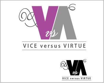 Logo Design Entry 259915 submitted by Eevee to the contest for Vice Versus Virtue run by The Yi Dynasty
